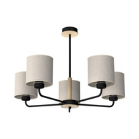 Lampa Sufitowa Żyrandol ATLANTA 5xE27 Milagro