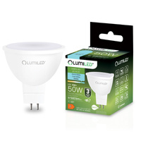 Żarówka LED GU5.3 Reflektor MR16 6W = 50W 580lm 6500K Zimna 120° LUMILED