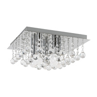 Lampa Sufitowa Plafoniera Dekoracyjna 5x E14 Chrom Nowoczesny Corinna Rabalux