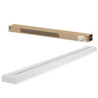 Lampa Oprawa Liniowa Listwa Oświetleniowa 52W 6400lm 4000K Neutralna Ściemnialna z Czujnikiem Ruchu Zmierzchu Biały Linear Ledvance