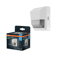 Czujnik Ruchu i Zmierzchu Światła Zewnętrzny LED Biały IP55 Osram