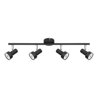 Kinkiet Ścienny Lampa LED 4x GU10 Czarny Klasyczny Konrad 5325 Rabalux