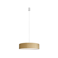 Lampa Sufitowa Wisząca 3x E27 Beżowa Nowoczesna TURDA 8950 Nowodvorski