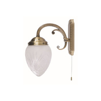 Kinkiet Ścienny Lampa LED E14 Brązowy Klasyczny Annabella 8631 Rabalux