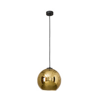 Lampa Sufitowa Wisząca E27 Złota Nowoczesna POLARIS 9057 Nowodvorski
