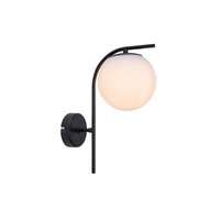 Kinkiet Ścienny Lampa E27 Czarny Nowoczesny Ghita 71139 Rabalux