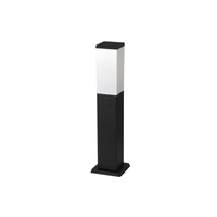 Lampa Ogrodowa Słupek Zewnętrzny Stojący E27 IP44 50cm Czarny Nowoczesny Bonn Rabalux