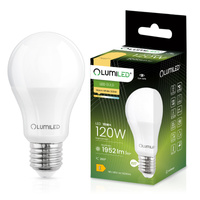 Żarówka LED E27 A65 15W = 120W 1952lm 3000K Ciepła 260° LUMILED