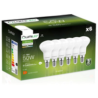 Zestaw 6x Żarówka LED R50 E14 6W = 50W 540lm 4000K Neutralna 120° LUMILED
