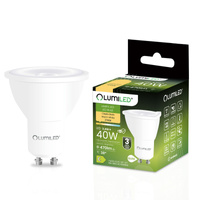 Żarówka LED GU10 Reflektor PAR16 3,4W = 40W 470LM 2700K Ciepła 38° LUMILED