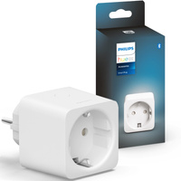 Inteligentne Gniazdko Schuko TYP F Watomierz Programator TIMER Białe Smart Plug Philips HUE