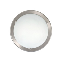 Plafon LED Lampa Sufitowa Oprawa Ścienna Natynkowa 2x E27 Chrom Klasyczny Ufo Rabalux