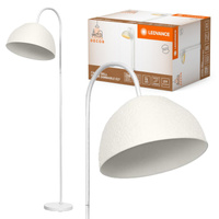 Lampa Podłogowa Oprawa Stojąca Dekoracyjna E27 Biały Ściemnialna Decor Ledvance