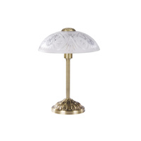 Lampa Stołowa Biurkowa Nocna E14 Brązowy Klasyczny Annabella 8634 Rabalux
