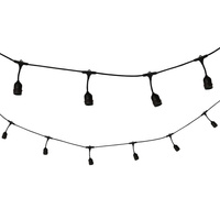 Sznur do girlandy ogrodowej 10 x E27 GOLDLUX (Polux)