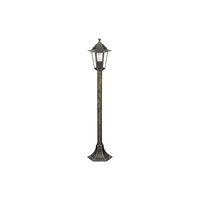Lampa Ogrodowa Słupek Zewnętrzny Stojący E27 IP43 105cm Złoty Klasyczny Velence Rabalux