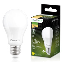 Żarówka LED E27 A65 15W = 125W 2025lm 3000K Ciepła 260° LUMILED