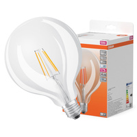 Żarówka LED G124 Kula E27 11W = 100W 1521lm 4000K Neutralna CRI90 300° Filament Ściemnialna SUPERSTAR PLUS CLASSIC Osram