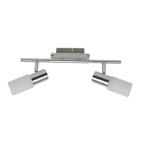 Lampa Sufitowa Punktowa Reflektor Spot 2x E14 Chrom Nowoczesny Logan 6097 Rabalux