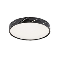 Plafon LED Lampa Sufitowa Oprawa Ścienna Natynkowa 25W Czarny Nowoczesny Nessira Rabalux
