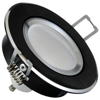 Oprawa sufitowa podtynkowa ruchoma SUN OLAL GOLDLUX (Polux) alu czarny GU10