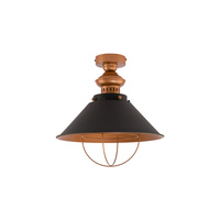 Lampa Sufitowa E27 Czarna Industrialna GARRET 9247 Nowodvorski