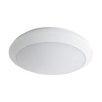 Plafon Lampa Sufitowa LED Mikrofalowy Czujnik Ruchu DABA 16W 1300lm 4000K IP66 Biała KANLUX