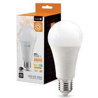 Żarówka LED E27 Kulka 18W 2000lm 3000K Ciepła 270° Kobi