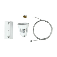 Zawiesie szynosystemu 1000mm 3-Fazowy Białe Track Light V-TAC