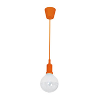 Lampa Wisząca Sufitowa BUBBLE Pomarańczowa 5W E14 LED Milagro