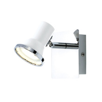 Kinkiet Ścienny Lampa LED Łazienkowa GU10 15W 430lm 4000K Biały Nowoczesny Steve 5497 Rabalux