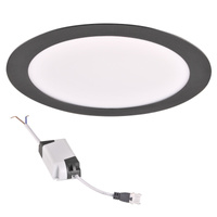 Oprawa Podtynkowa LED 14W 1800lm 4000K Neutralna 120° Czarna RIGEL Sanico Goldlux