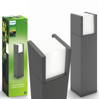 Lampa Ogrodowa Zewnętrzna SŁUPEK 40cm LED 6W 600lm 2700K IP44 Arbour Philips