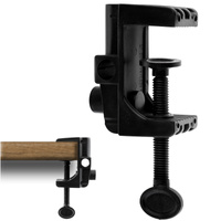 Uchwyt Do Lampek Biurkowych Zacisk Klips do Blatu Czarny Lumiled