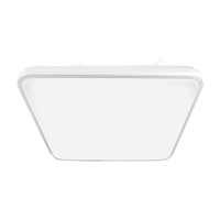 Plafon LED Lampa Sufitowa Natynkowa Biały kwadratowy FABIO 23W 37 cm 4000K Milagro