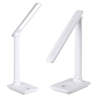 Lampka Biurkowa Nocna LED 8W CCT 3in1 3000-6500K Szkolna Biała VINTO GOLDLUX (Polux)