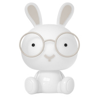 Lampka Dekoracyjna LED 2.5W 110lm 4000K Neutralna RGB Biała Ściemnialna Królik Sanico Goldlux