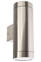 Lampa ogrodowa elewacyjna góra dół LED QUAZAR 10 GU10 IP44 KOBI ALUMINIUM CHROM