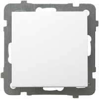 Włącznik Światła Pojedynczy Jednobiegunowy Wyłącznik Biały ŁP-1G/m/00 OSPEL AS