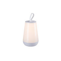 Lampa Stołowa Biurkowa Nocna Dekoracyjna 2W 100lm 3000K RGB Ściemnialna Biały Nowoczesny Franco 76019 Rabalux
