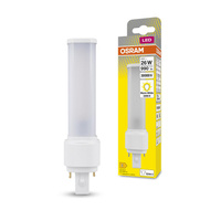 Świetlówka LED Jednostronna G24d-3 9W = 26W 990lm 3000K Ciepła 120° DULUX LED D EM & AC Osram