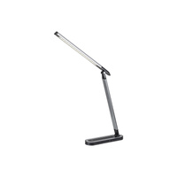 Lampa Stołowa Biurkowa Nocna 7W 400lm 4000K Ściemnialna Czarny Nowoczesny Misha 3350 Rabalux