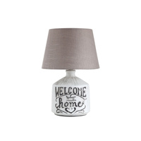 Lampa Stołowa Biurkowa Nocna E14 Beżowy Vintage Petra Rabalux