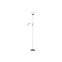 Lampa Stojąca Oprawa Podłogowa E27 Srebrny Klasyczny Action 4028 Rabalux