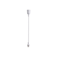 Lampa Wisząca Sufitowa Zwis E27 Biały Klasyczny Rolly Rabalux