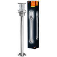Lampa Ogrodowa Zewnętrzna Kinkiet Elewacyjny LED E27 IP44 Srebrny Endura Ledvance