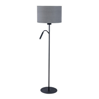 Lampa Podłogowa Stojąca E27 G9 Szara Nowoczesna 9072 HOTEL PLUS Nowodvorski