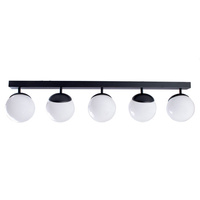 Lampa Sufitowa SFERA Czarna 5xE14 Milagro