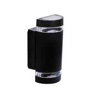 Oprawa Zewnętrzna Kinkiet Elewacyjny góra dół LED ZEW 2x GU10 Czarny IP44 Kanlux