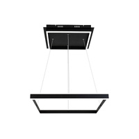 Lampa Wisząca Sufitowa LED 60W Czarny Nowoczesny Quadro Rabalux